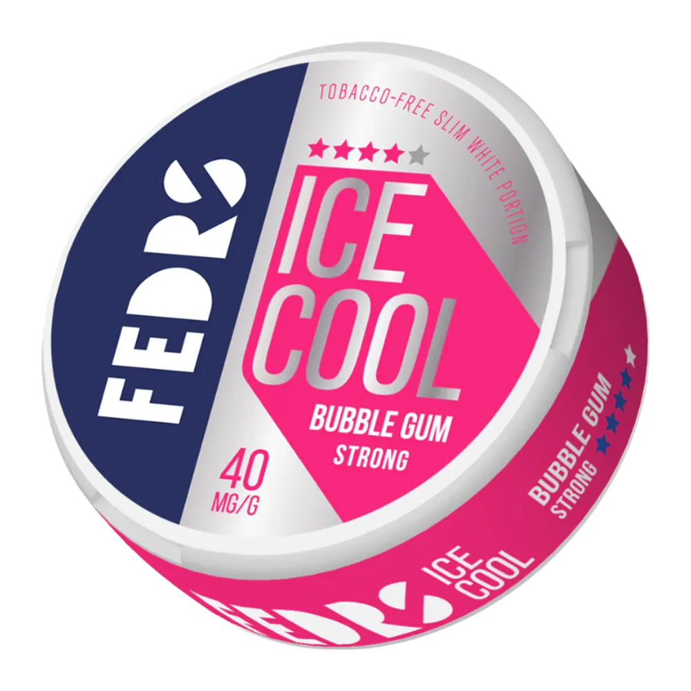 FEDRS Ice Cool Medium Bubble Gum 20 mg