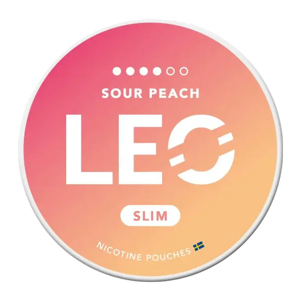LEO Sour Peach Strong 12 mg
