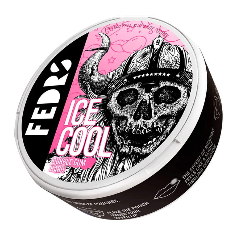 FEDRS Ice Cool Bubble Gum Hard 32.5 mg