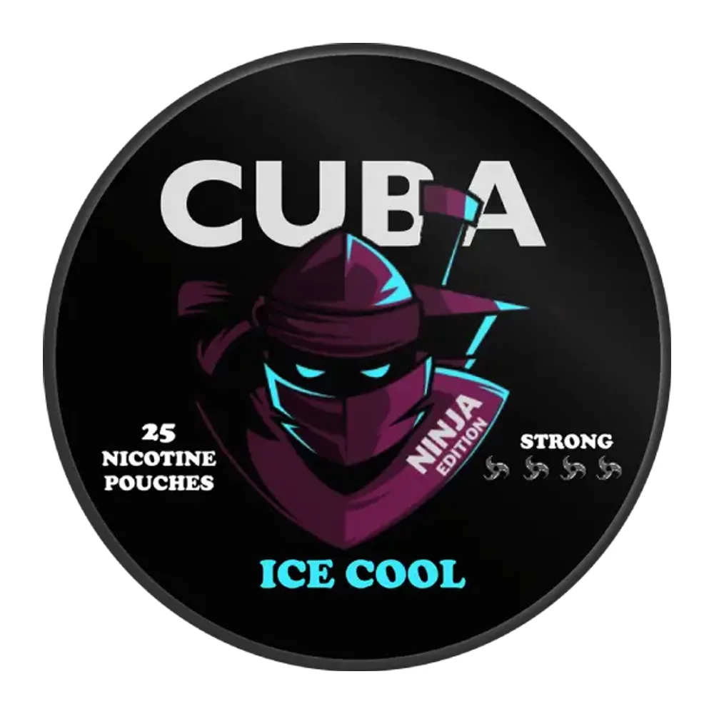 CUBA Ninja Ice Cool Slim Strong 15.6 mg
