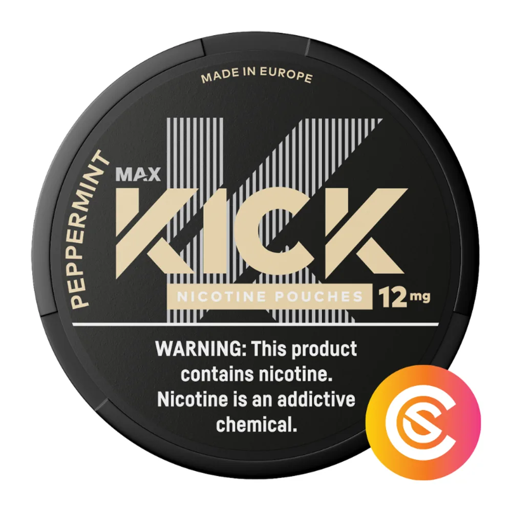 KICK MAX Peppermint Strong 12 mg