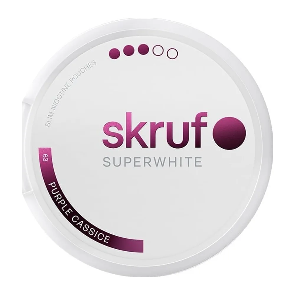 SKRUF Superwhite No.63 Purple Cassic Strong 6 mg