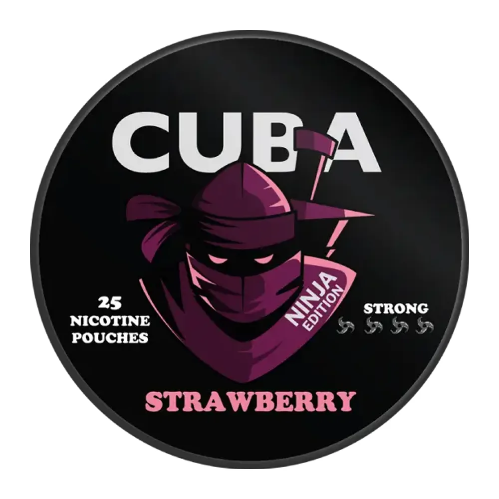 CUBA Ninja Strawberry Strong 15.6 mg