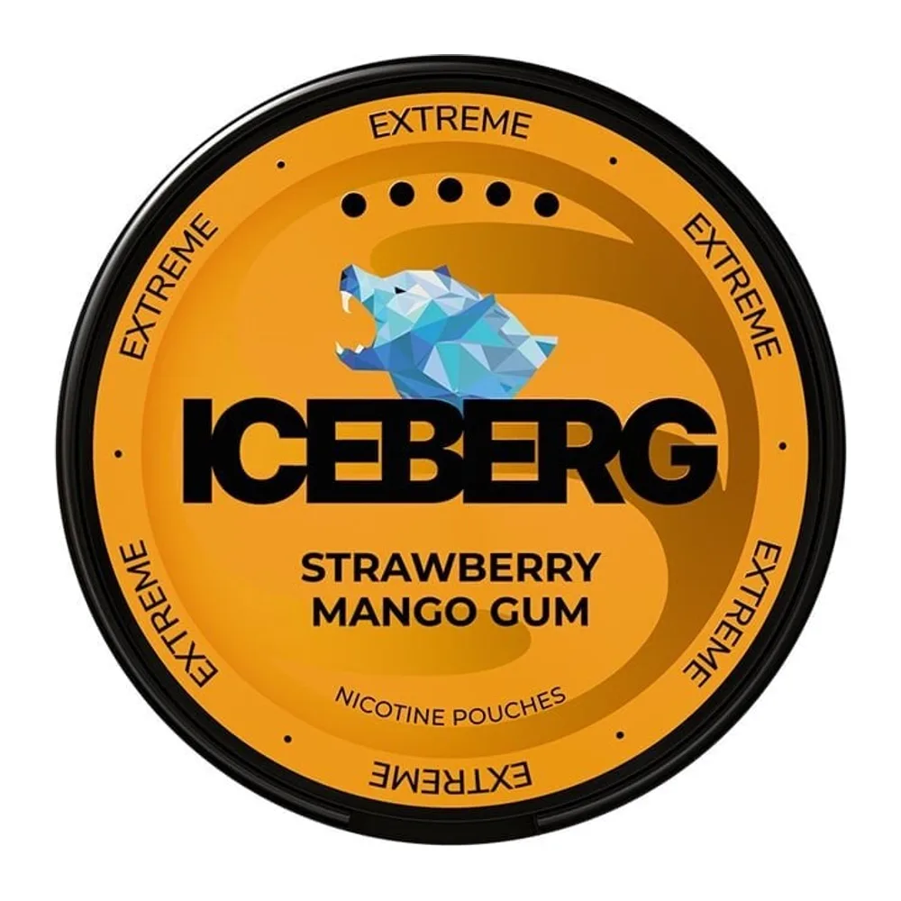 ICEBERG Strawberry Mango Gum 30 mg