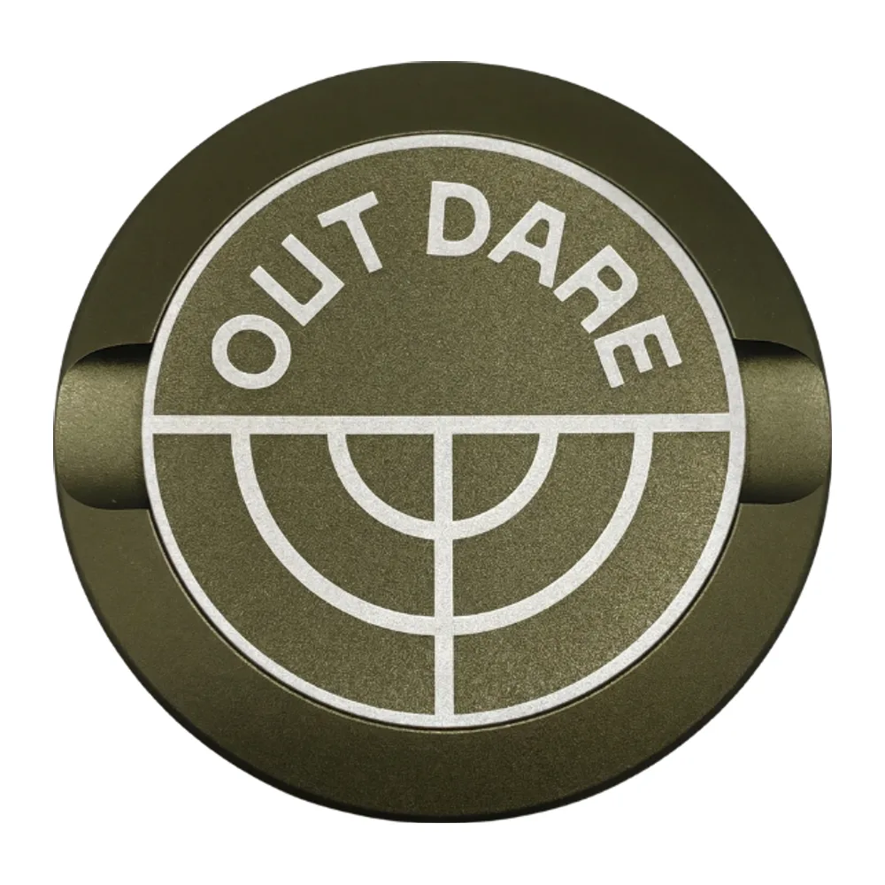 OUTDARE Metal Can Green