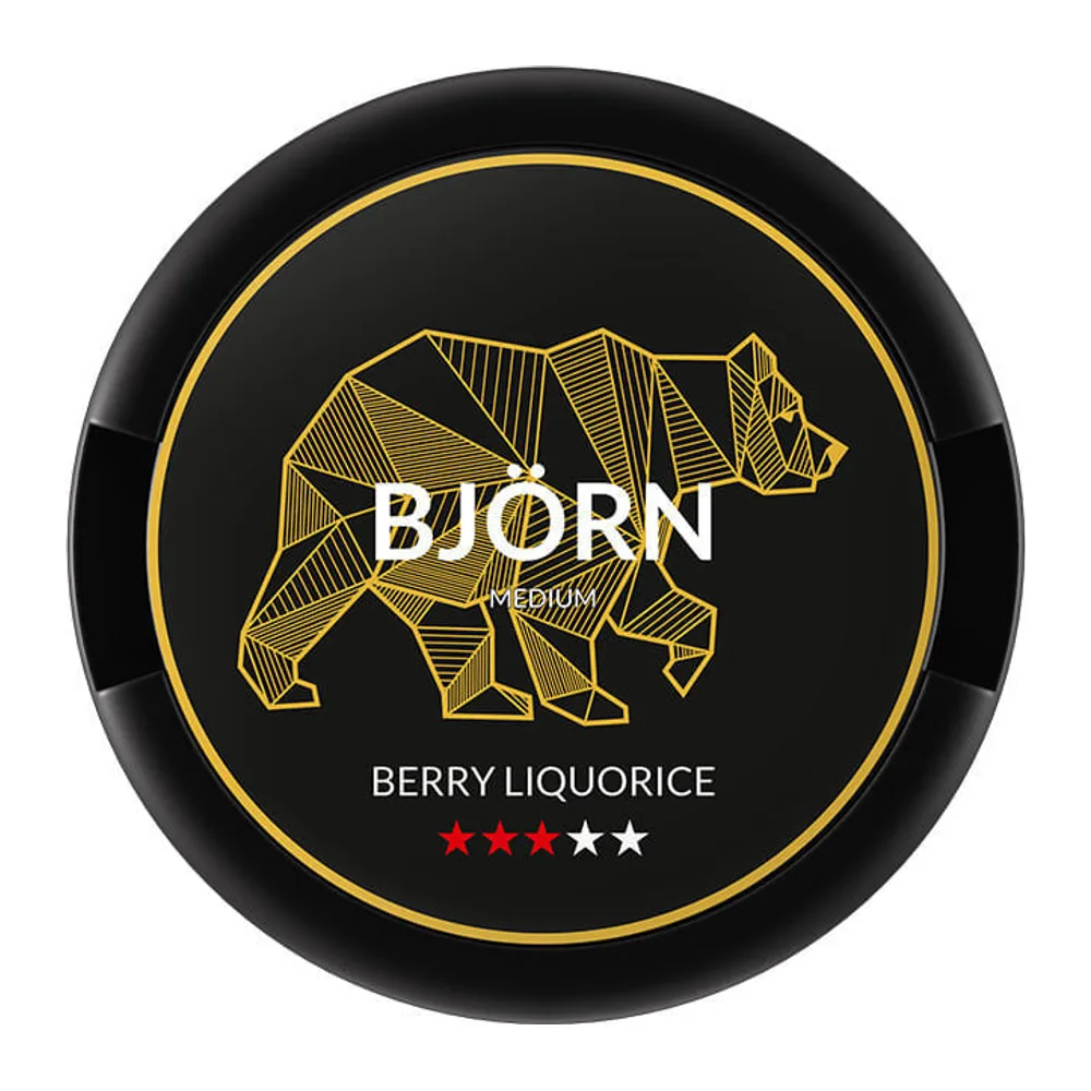 BJORN Berry Liquorice Medium 9.1 mg