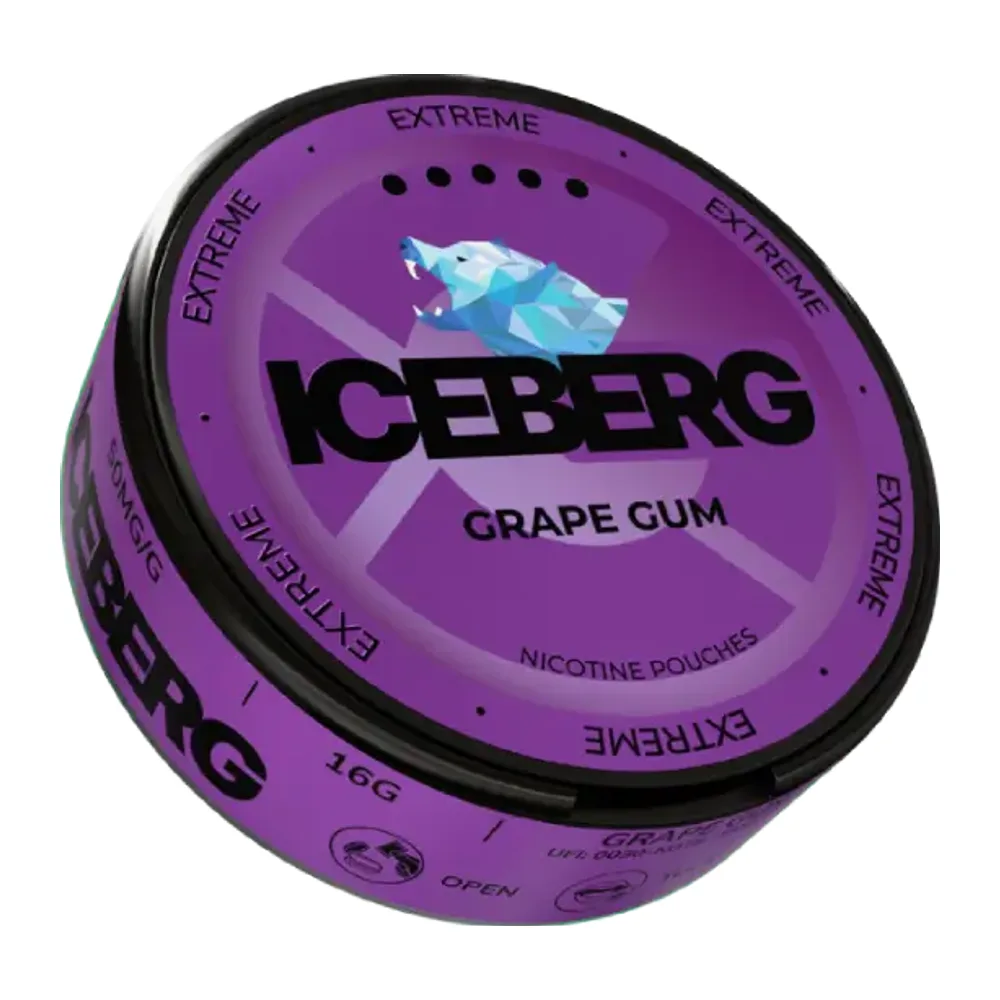 ICEBERG Grape Gum 40 mg