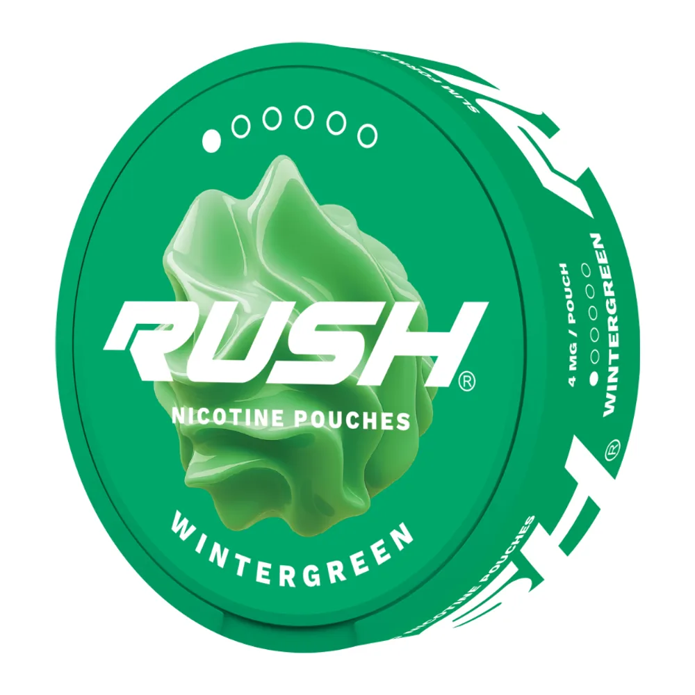 RUSH Light Wintergreen 4 mg