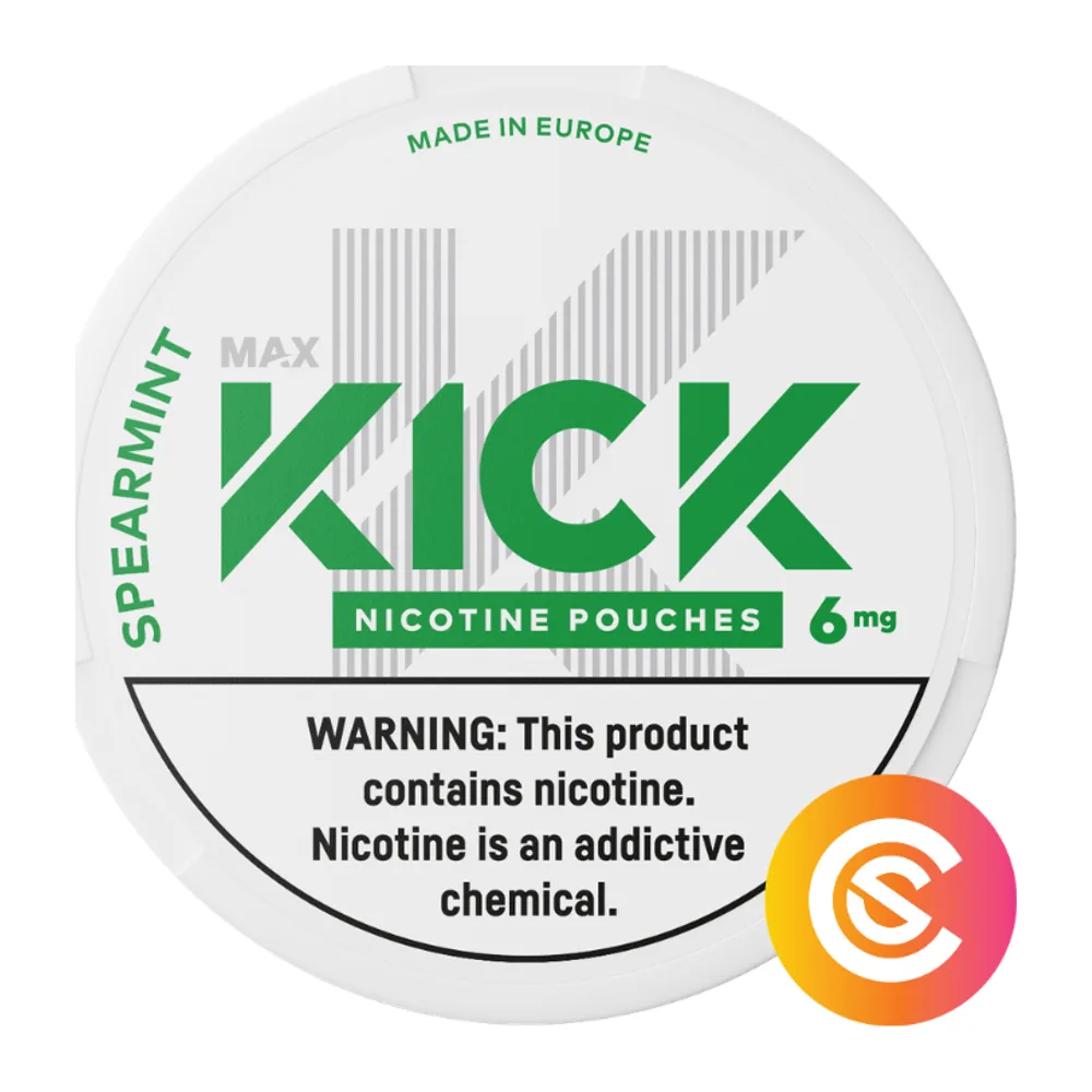 KICK MAX Spearmint Medium 6 mg
