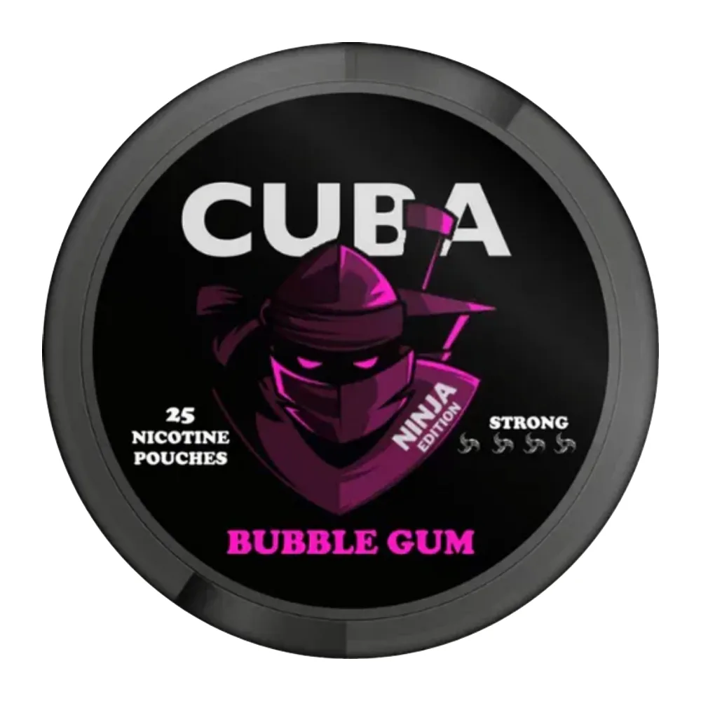 CUBA Ninja Bubblegum Slim 15 mg