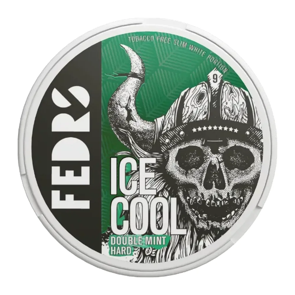 FEDRS Ice Cool 9 Double Mint Hard X-Strong 32.5 mg