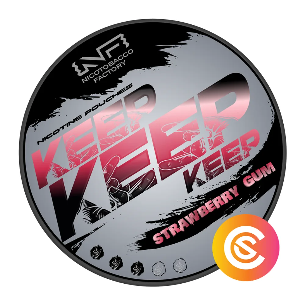 KEEP Strawberry Gum 20 mg