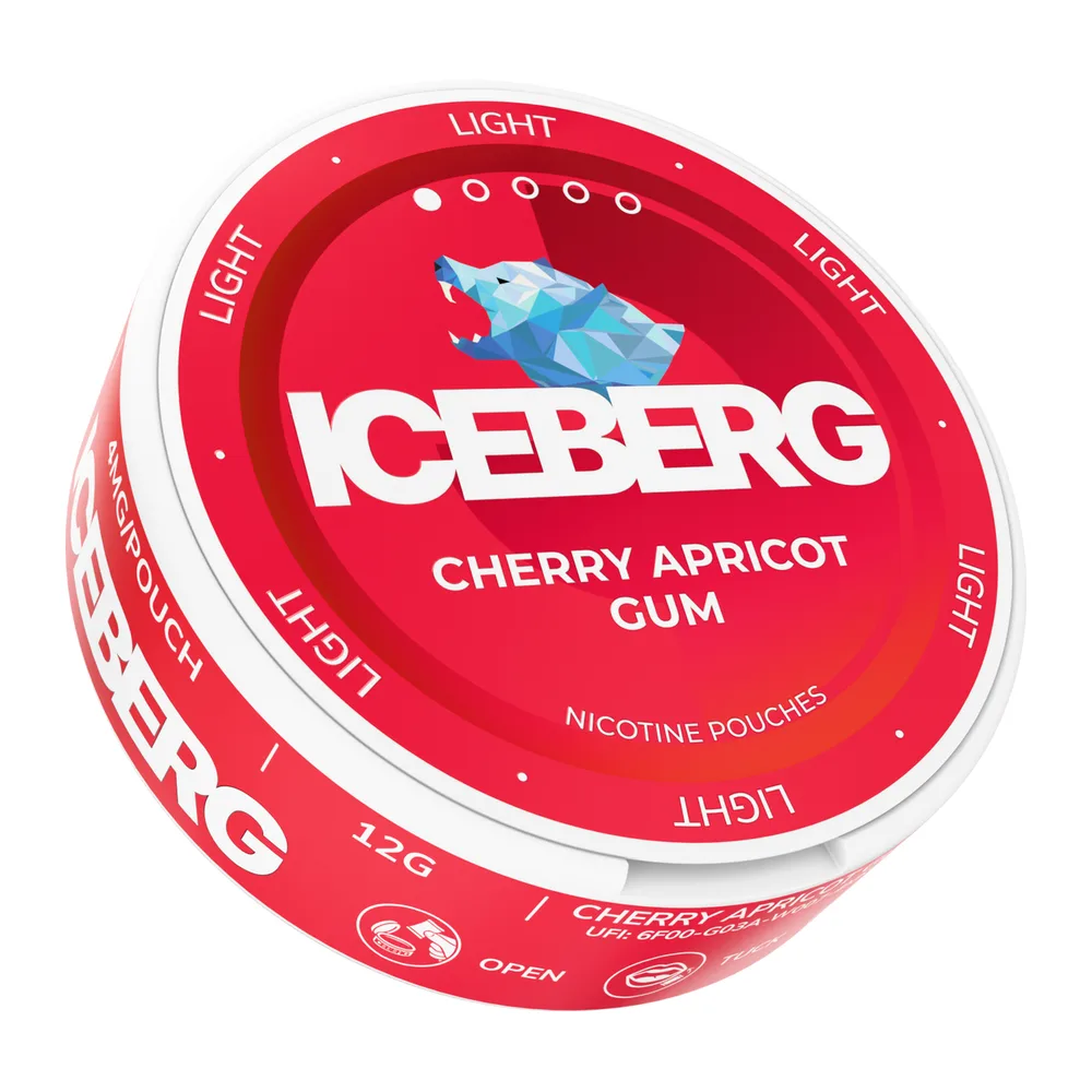 ICEBERG Cherry Apricot Gum 6 mg
