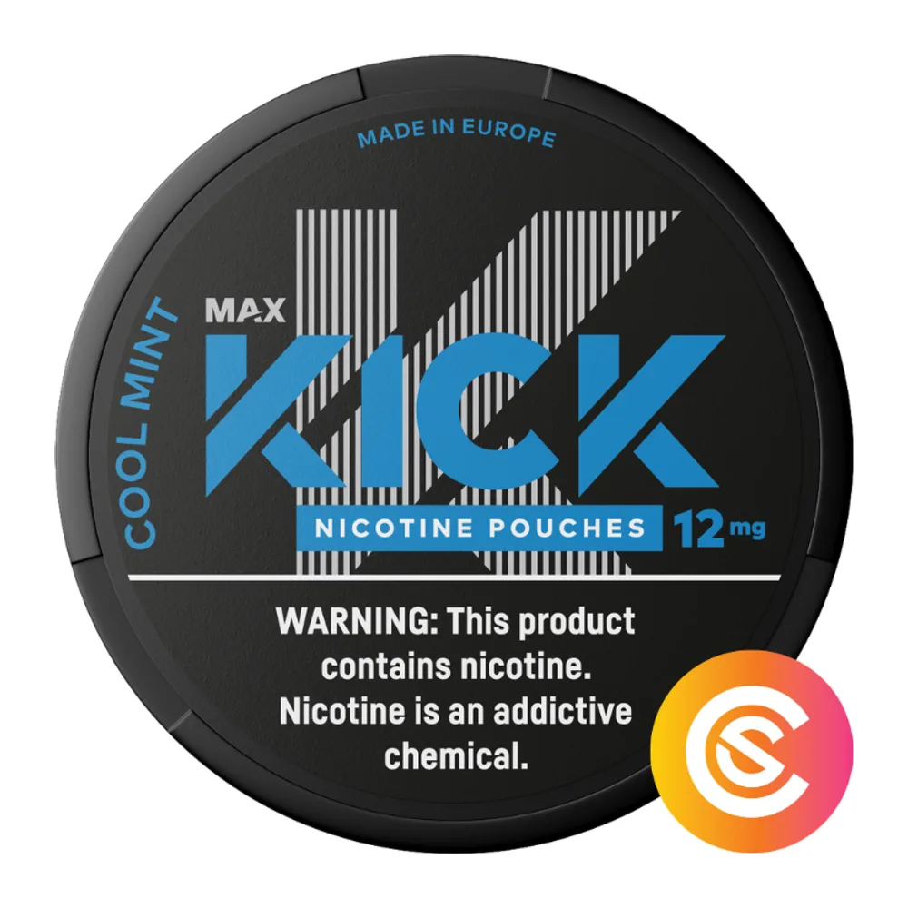 KICK MAX Cool Mint Strong 12 mg