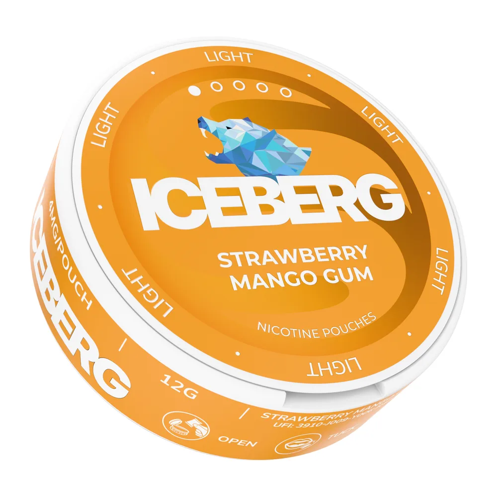 ICEBERG Strawberry Mango Gum 6 mg