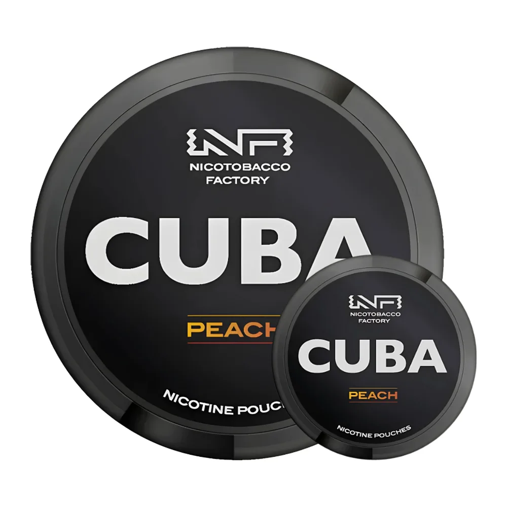 CUBA Black Peach Mega Can 43 mg