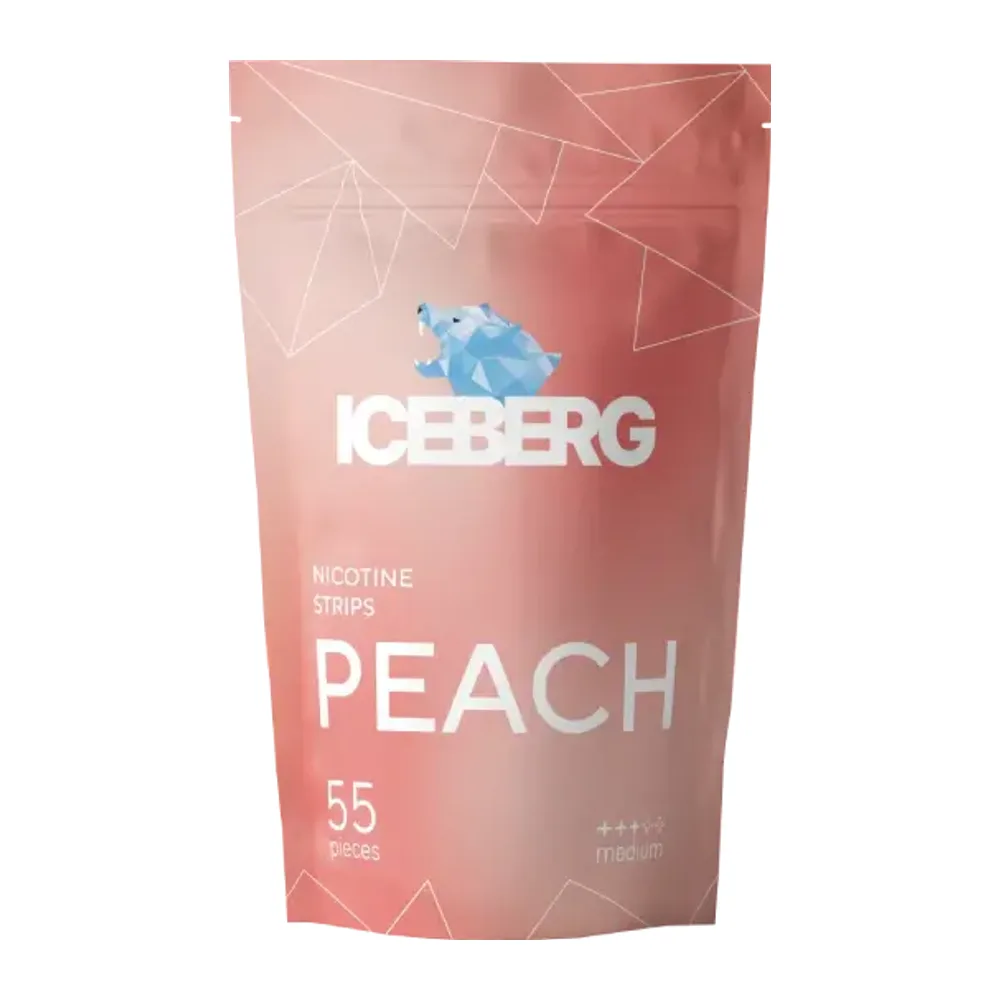 ICEBERG Nicotine Strips Peach 11 mg