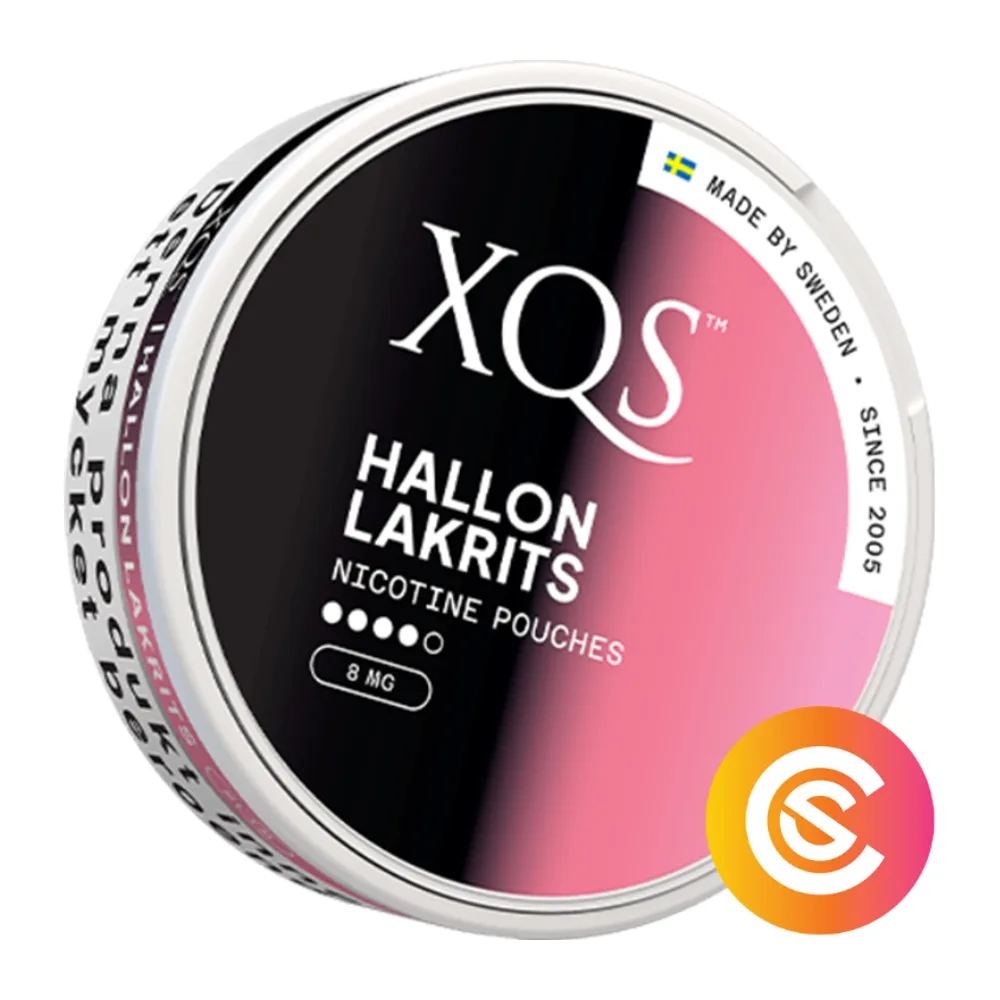 XQS Hallon Lakrits 8 mg