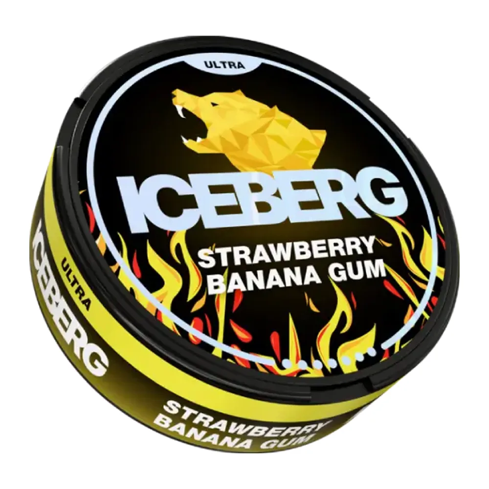 ICEBERG Strawberry Banana Gum Ultra 56 mg