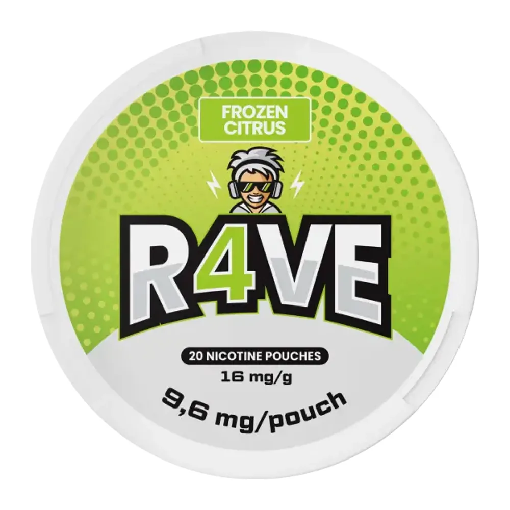 RAVE Frozen Citrus 9.6 mg