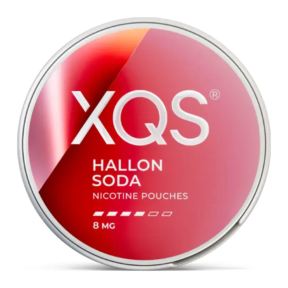 XQS Hallonsoda Strong 8 mg