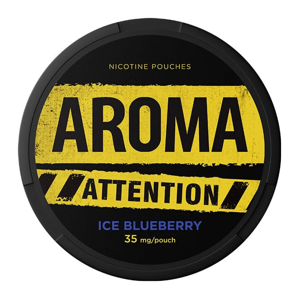 AROMA ATTENTION Ice Blueberry Crazy Strong 35 mg