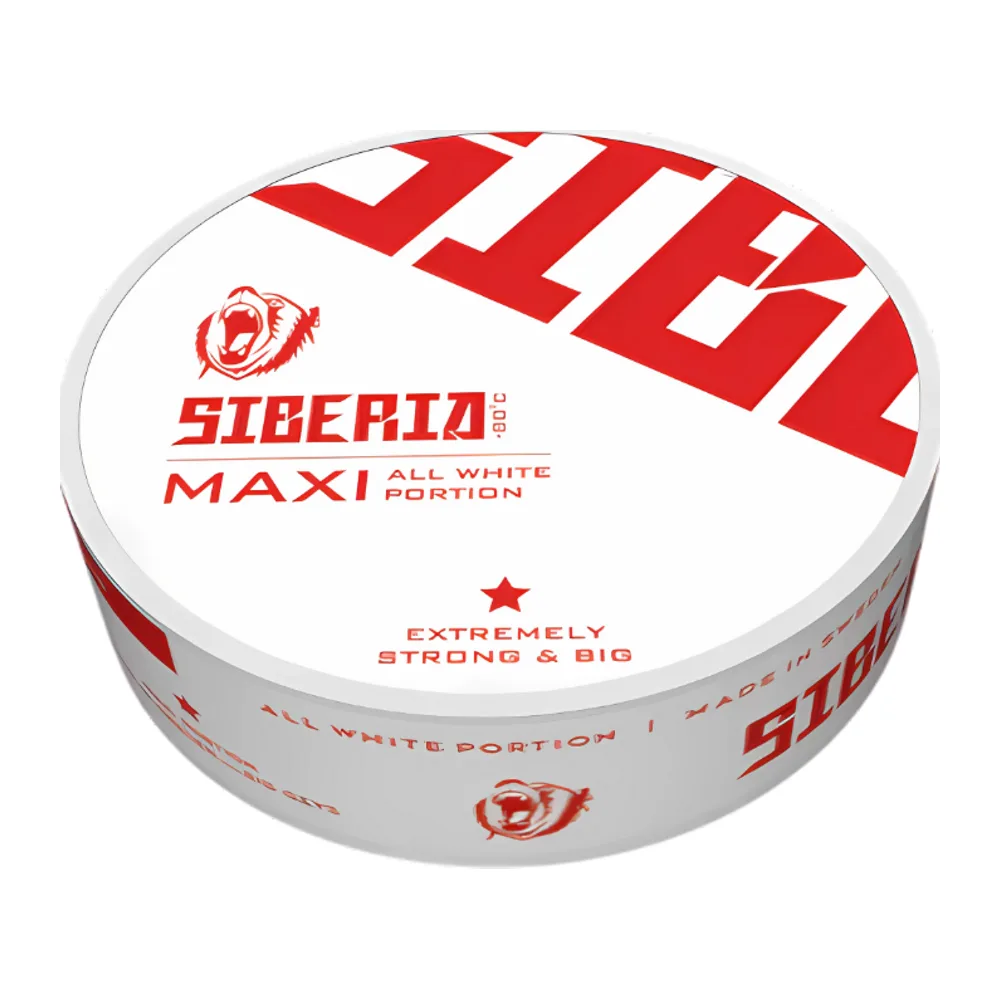SIBERIA All White Maxi 29.7 mg