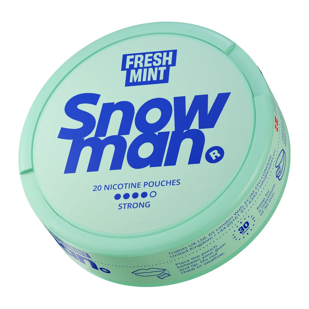 SNOWMAN Fresh Mint 12 mg