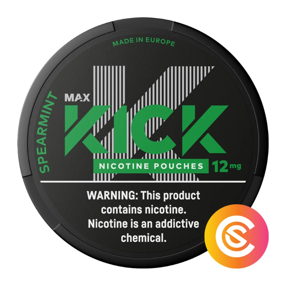 KICK MAX Spearmint Strong 12 mg