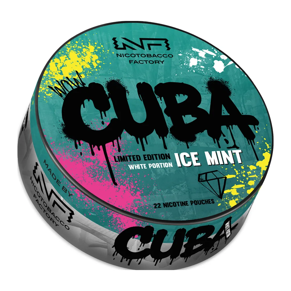 CUBA White Ice Mint 30 mg