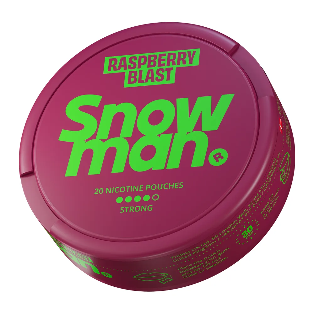 SNOWMAN Raspberry Blast 12 mg