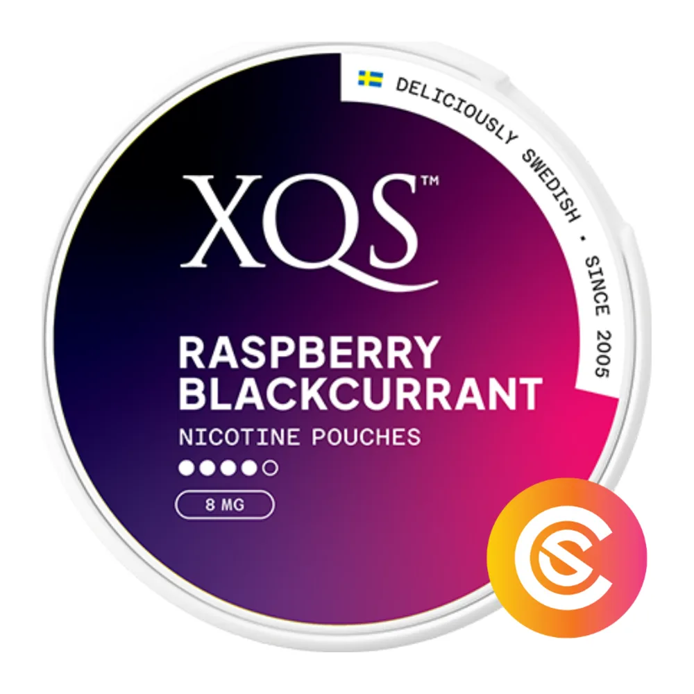 XQS Raspberry Black Currant 8 mg