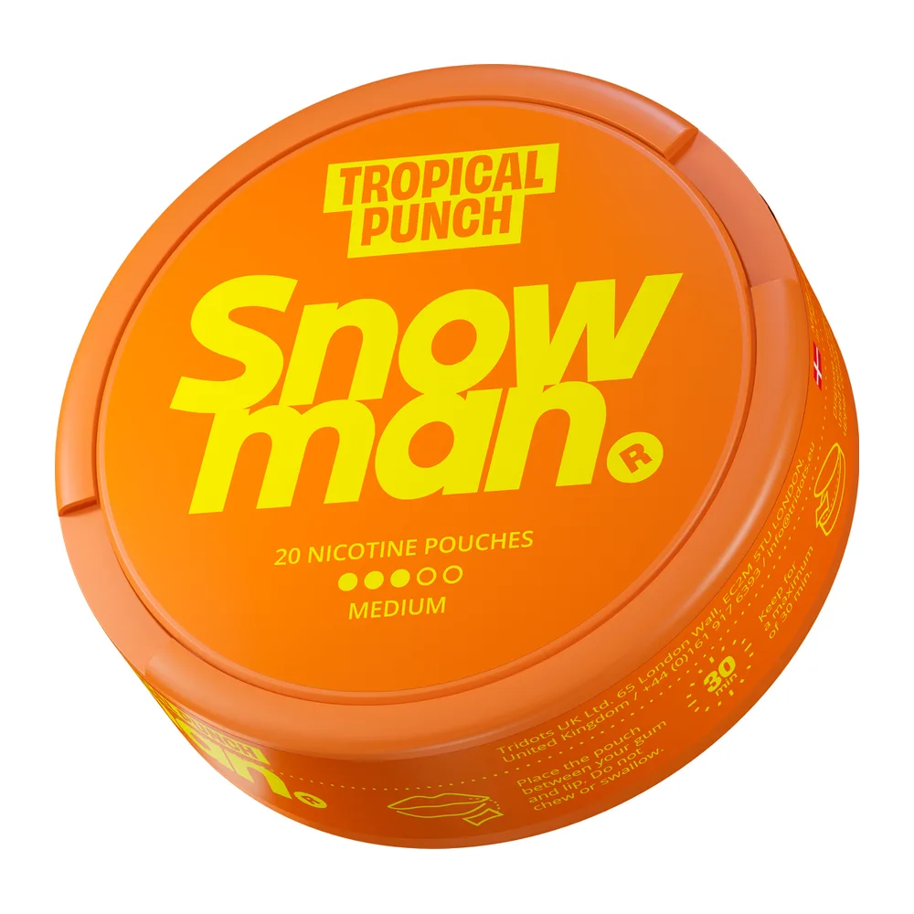SNOWMAN Tropical Punch 9 mg