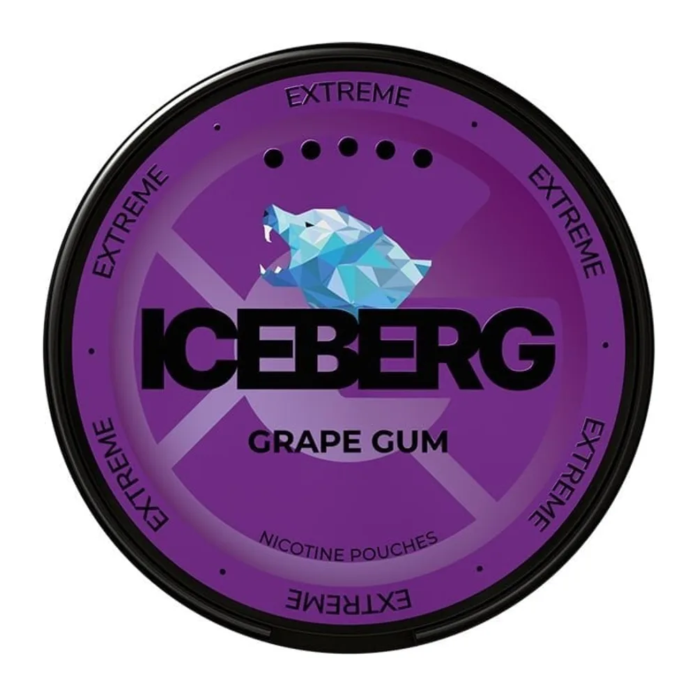 ICEBERG Grape Gum 30 mg