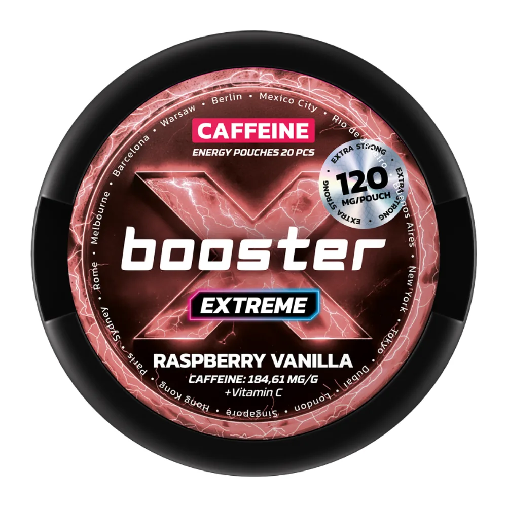 X-BOOSTER Extreme Raspberry & Vanilla 24 mg