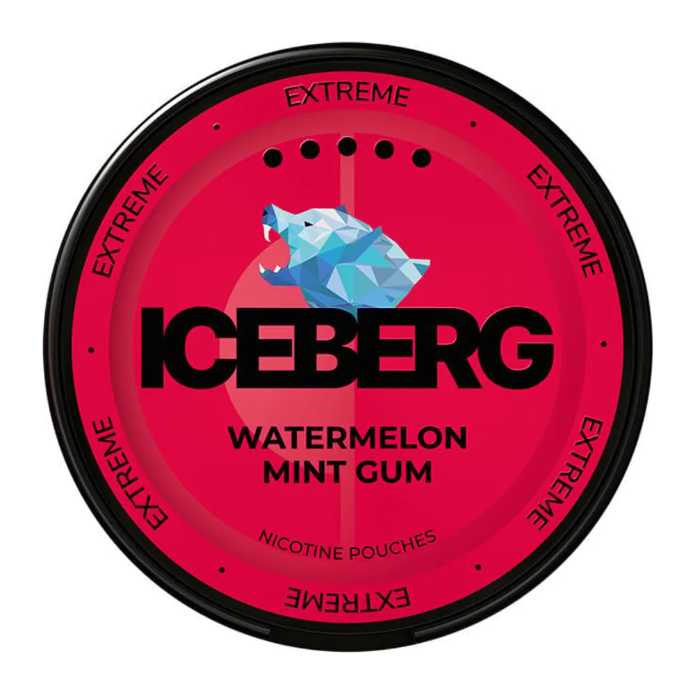 ICEBERG Watermelon Mint Gum 30 mg