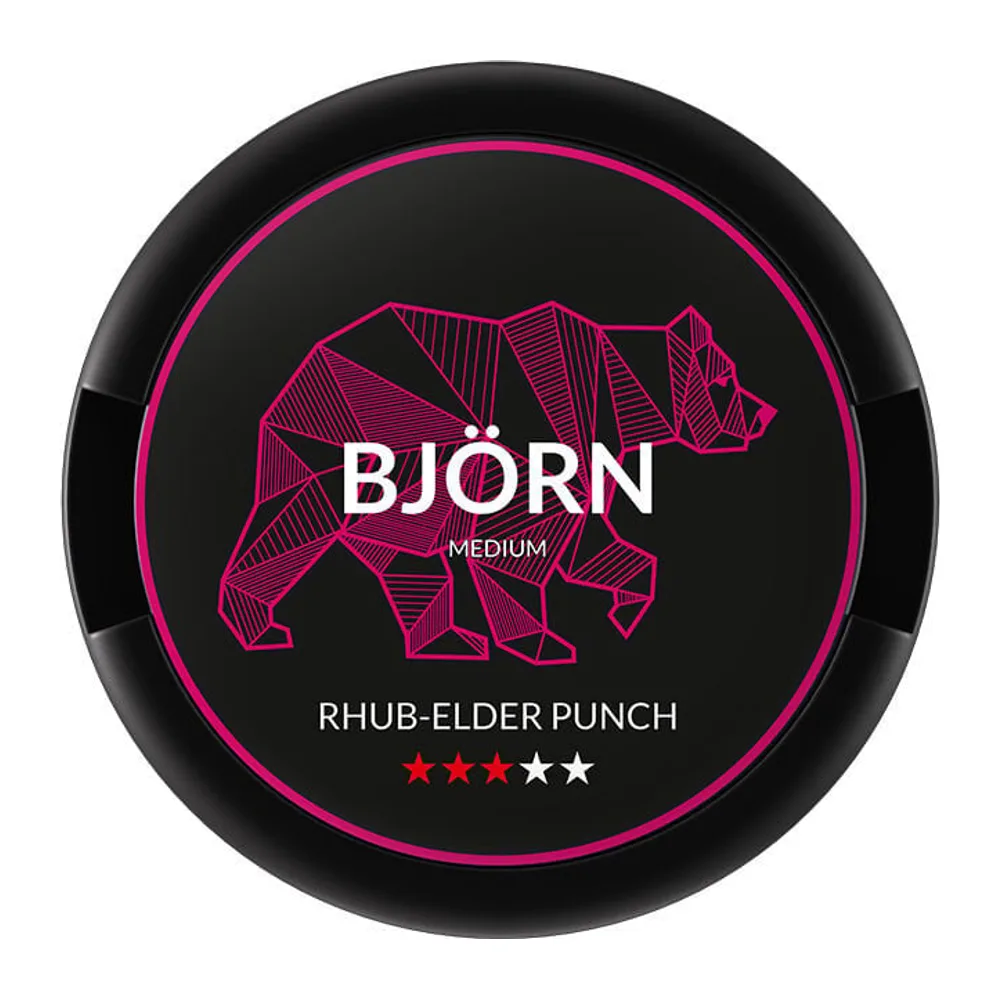 BJORN Rhub-Elder Punch Medium 9.1 mg