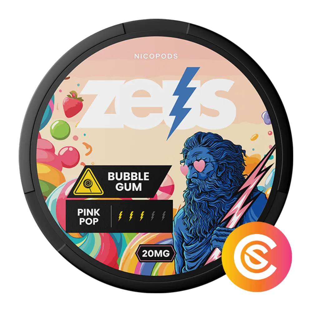 ZEUS Bubble Gum Extra Strong 25 mg