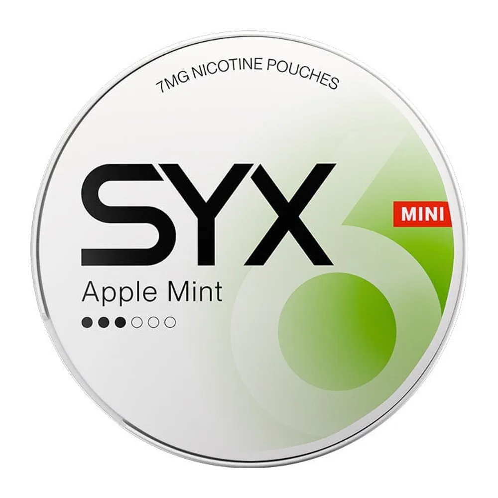 SYX Apple Mint Mini Medium 7 mg