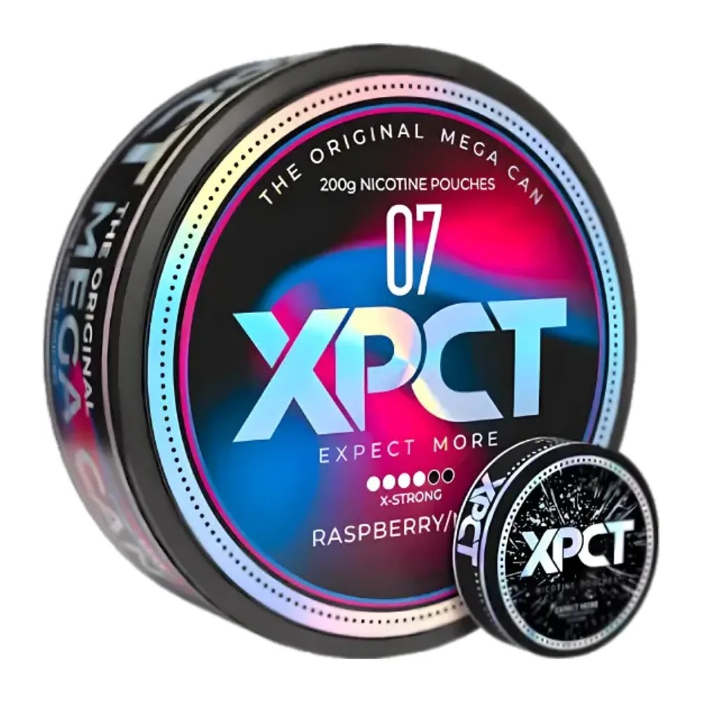 XPCT Black Mega Raspberry Mint 10.4 mg