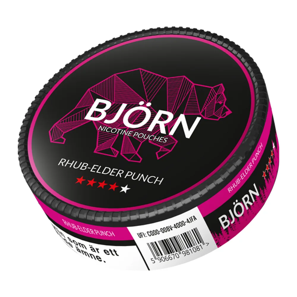 BJORN Rhuharb & Elder Punch Strong 19.5 mg