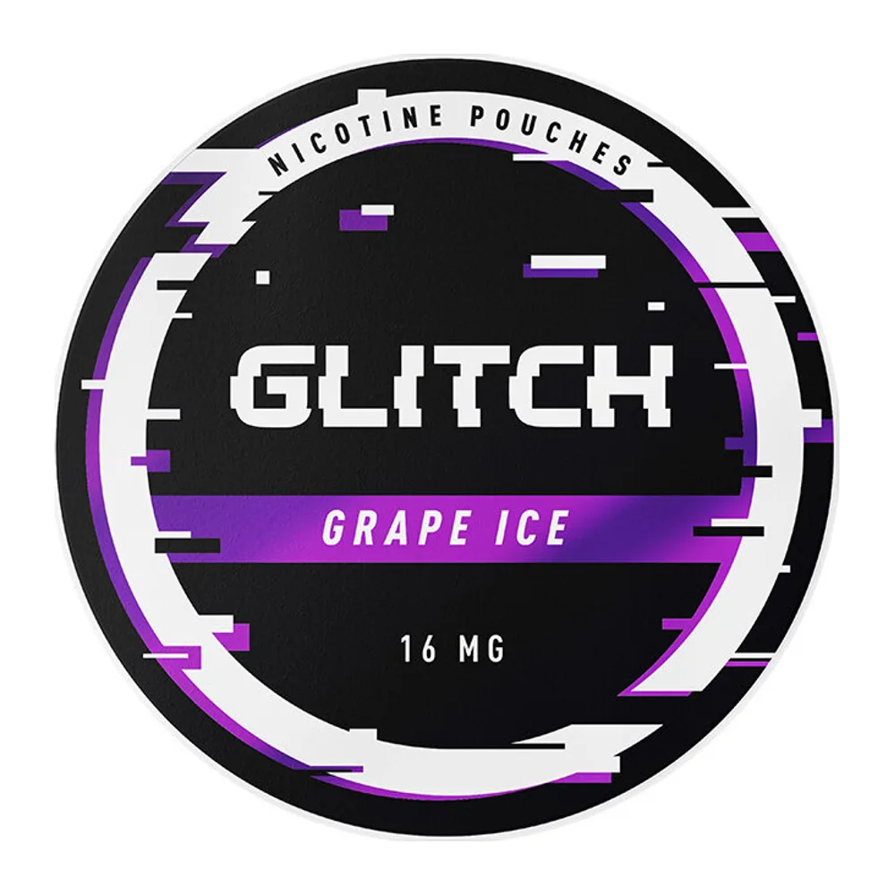 GLITCH Grape Ice 12.8 mg