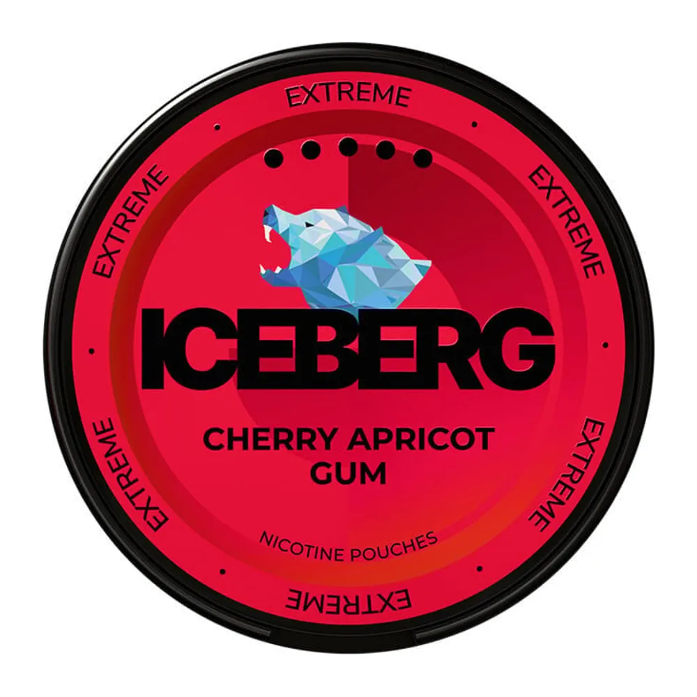 ICEBERG Cherry Apricot Gum 30 mg