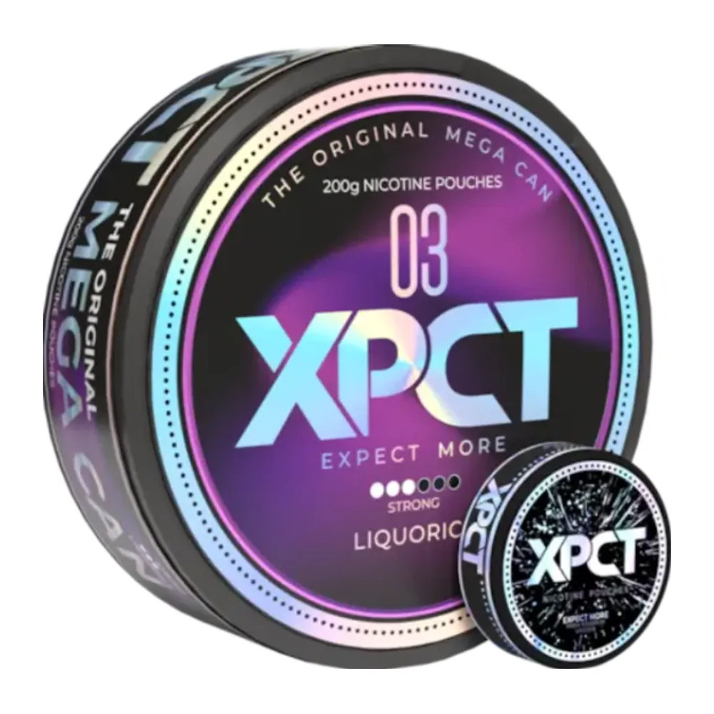 XPCT Black Mega Liquorice 8.4 mg