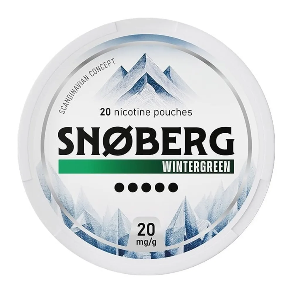 SNOBERG Wintergreen Strong 10 mg
