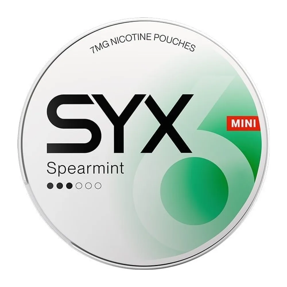 SYX Spearmint Mini Medium 7 mg