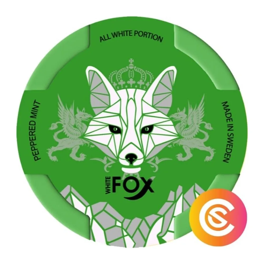 WHITE FOX Peppered Mint 12 mg