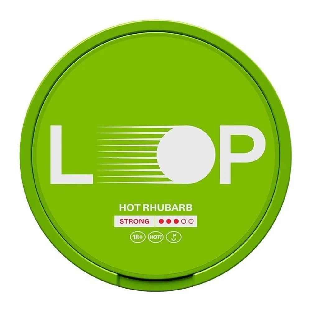 LOOP Hot Rhubarb Strong 10.5 mg