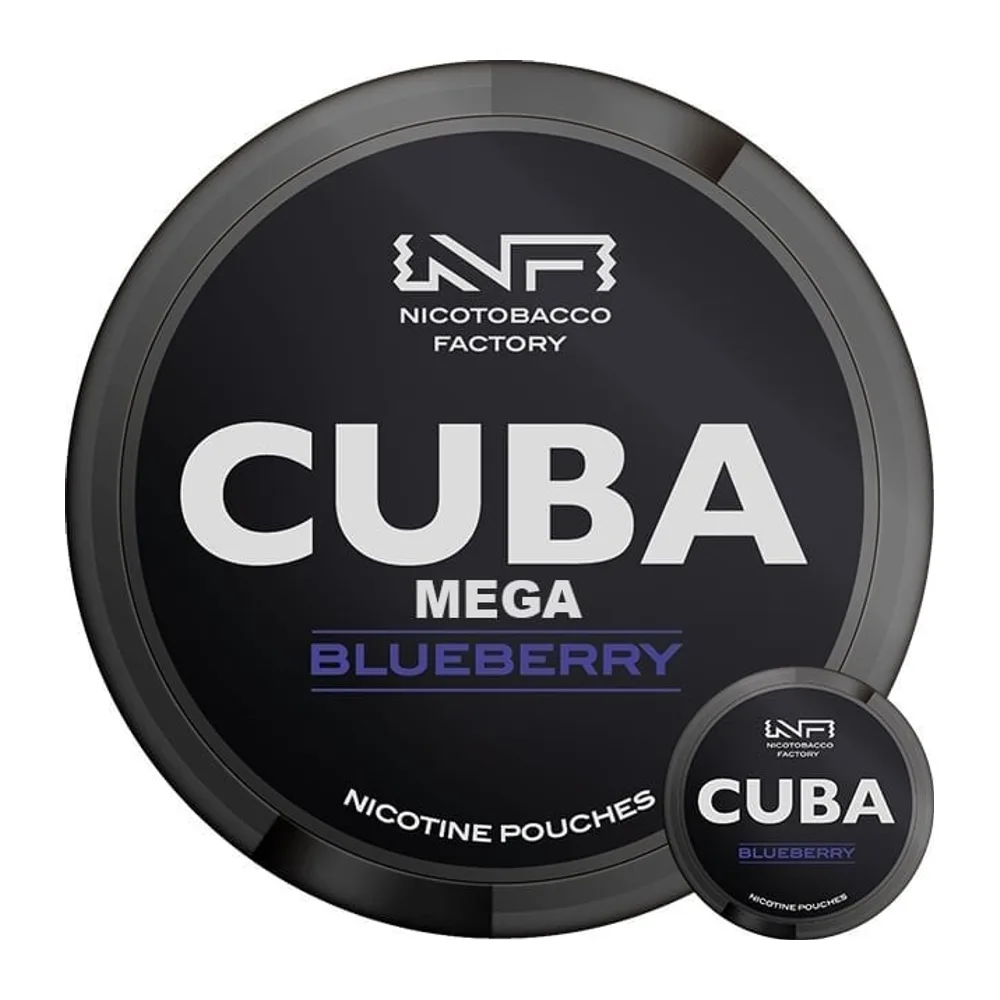 CUBA MEGA Blueberry Strong 43 mg