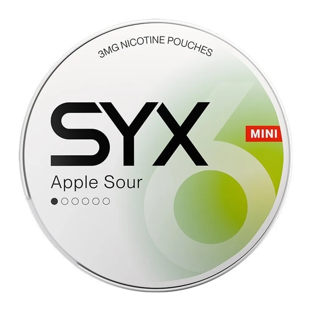 SYX Apple Sour Mini 3 mg